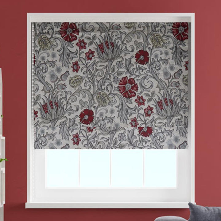 Chalfont Ruby Made To Measure Roman Blind -  - Ideal Textiles