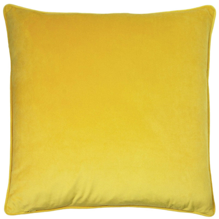 Hortus Ceylon Embroidered Bee Velvet Cushion Cover 20'' x 20'' -  - Ideal Textiles