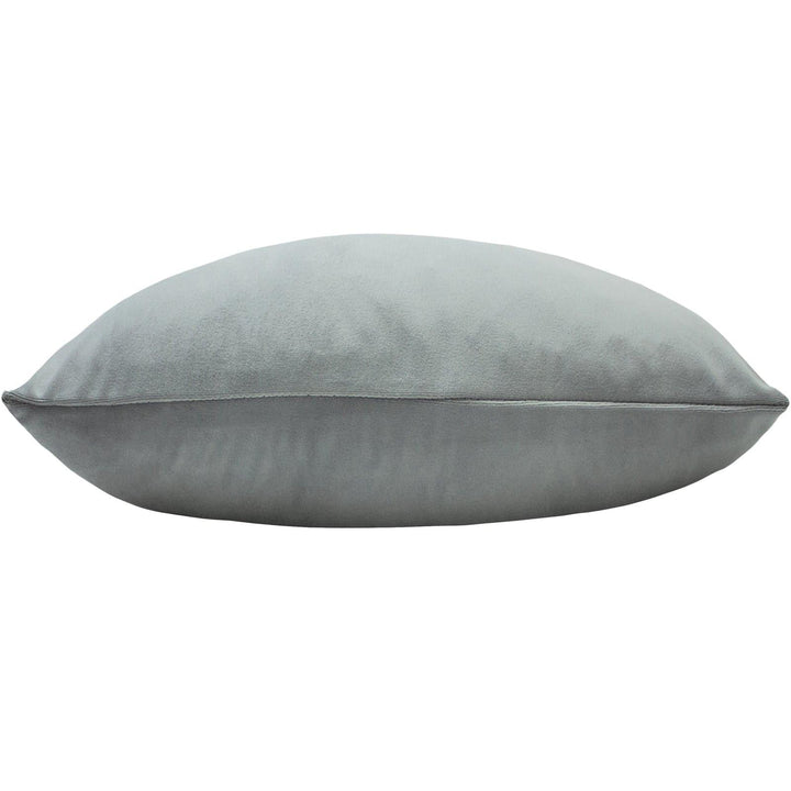 Sunningdale Velvet Rectangular Platinum Cushion Covers 12'' x 20'' -  - Ideal Textiles