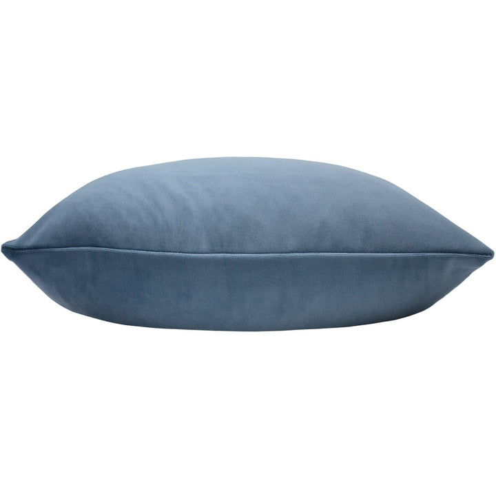 Sunningdale Velvet Rectangular Wedgewood Cushion Covers 12'' x 20'' -  - Ideal Textiles