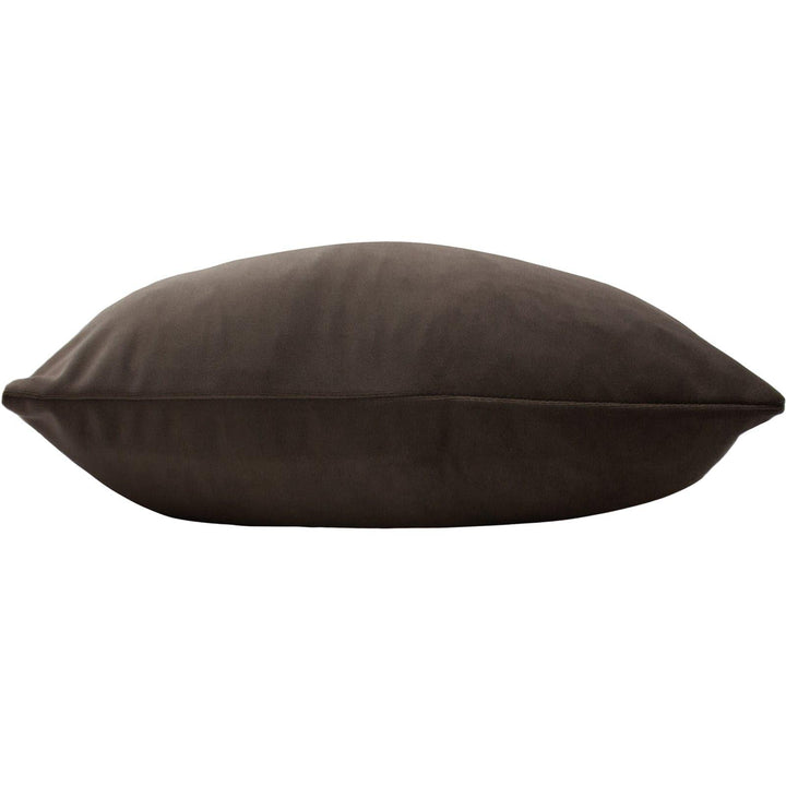 Sunningdale Velvet Rectangular Truffle Cushion Covers 12'' x 20'' -  - Ideal Textiles