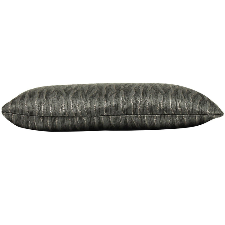 Equidae Onyx Metallic Animal Print Filled Cushions -  - Ideal Textiles