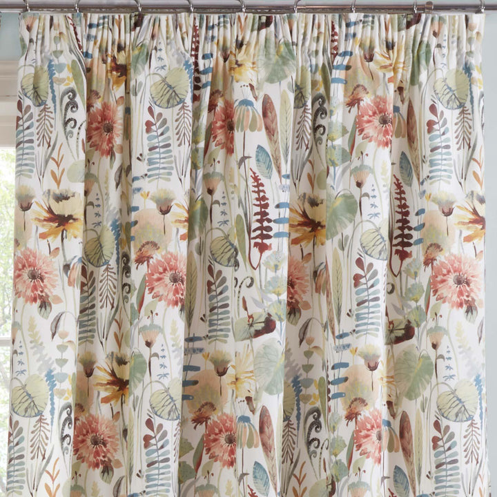 Zebedee Lined Tape Top Curtains Alpine -  - Ideal Textiles