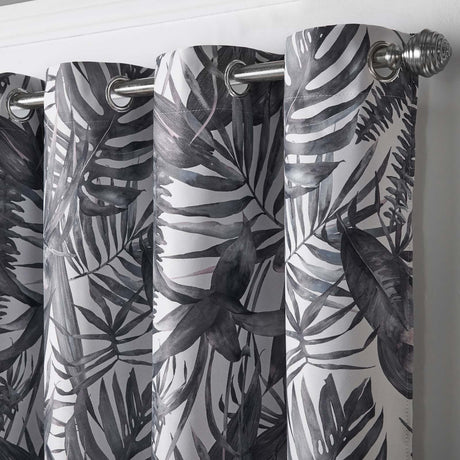 Malay Blockout Eyelet Curtains Charcoal Eyelet Curtains Alan Symonds   