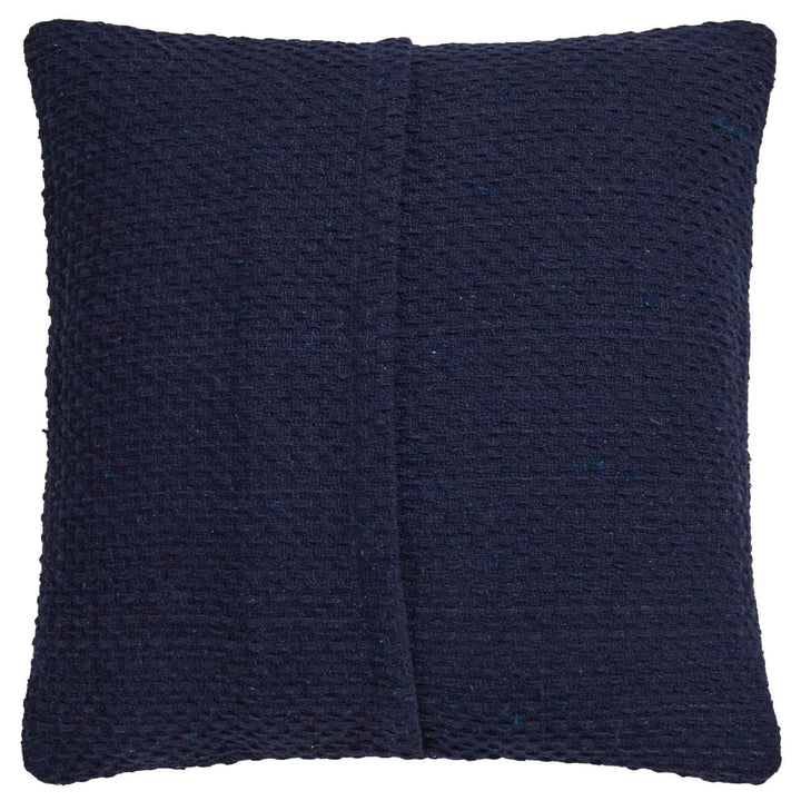 Hayden Recycled Cotton Navy Cushion Cover 17" x 17" -  - Ideal Textiles