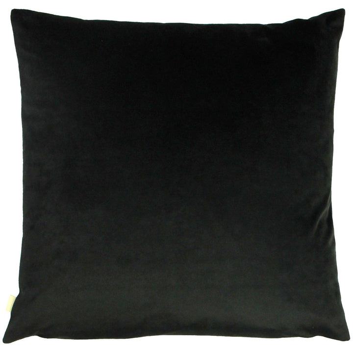 Zinara Birds Black Velvet Cushion Cover 17'' x 17'' -  - Ideal Textiles