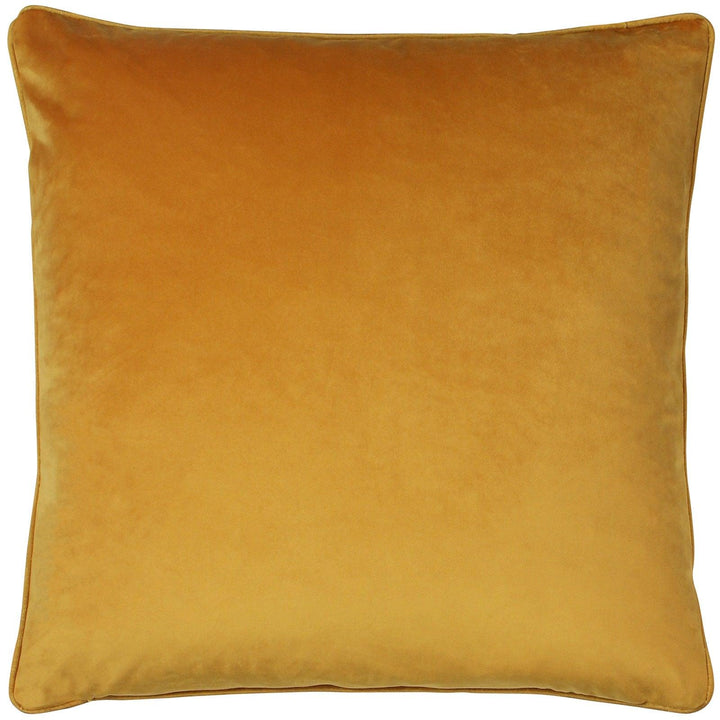Wisteria Foil Printed Velvet Gold Cushion Cover 20'' x 20'' -  - Ideal Textiles