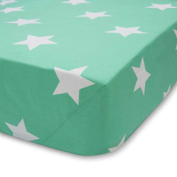Born to Shine Organic Cotton Fitted Sheet -  - Ideal Textiles