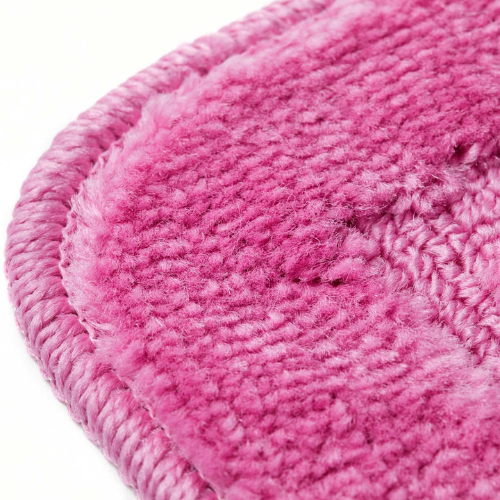 Orkney Non-Slip Bath & Pedestal Mat Set Dusky Pink -  - Ideal Textiles