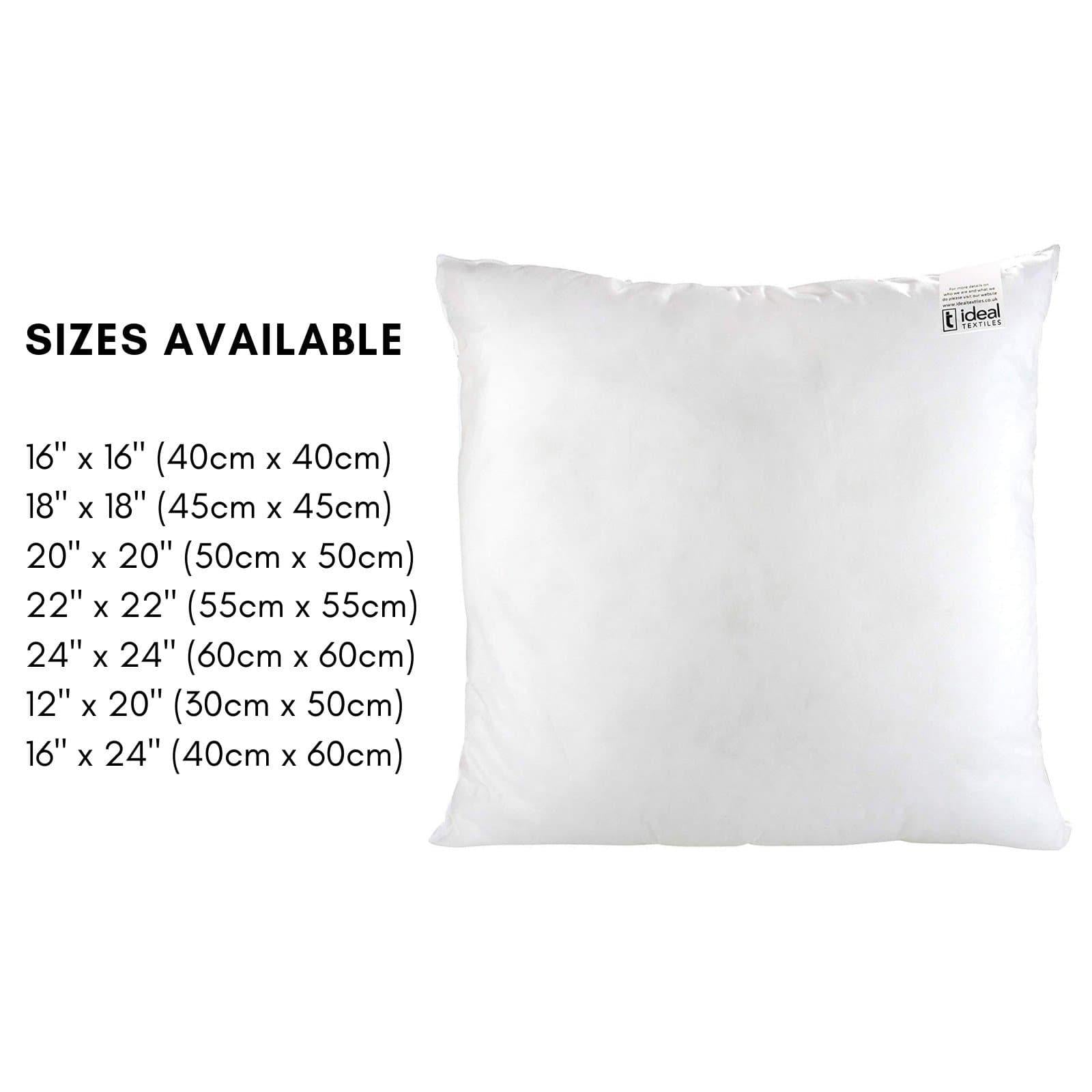 Hollowfibre Cushion Pads - 18x18 - British Wholesales