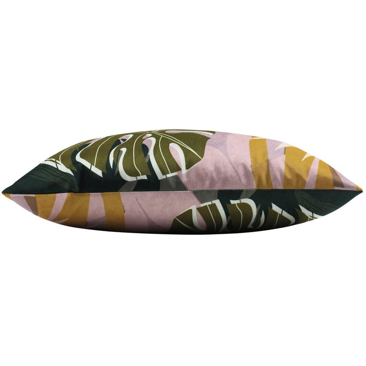 Leafy Palms Outdoor Blush Cushion Cover 12'' x 20'' -  - Ideal Textiles