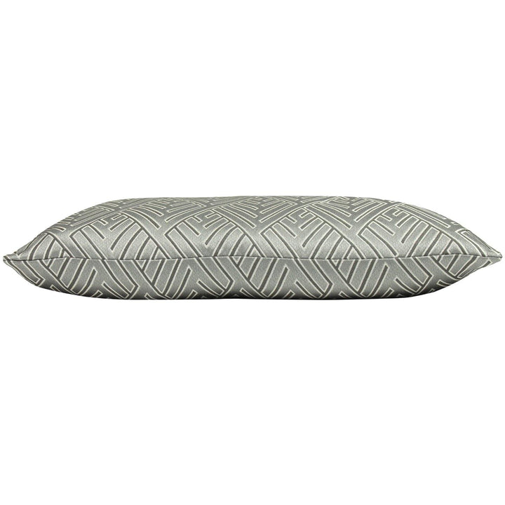 Demeter Moonlight Geometric Jacquard Cushion Cover 16'' x 24'' -  - Ideal Textiles