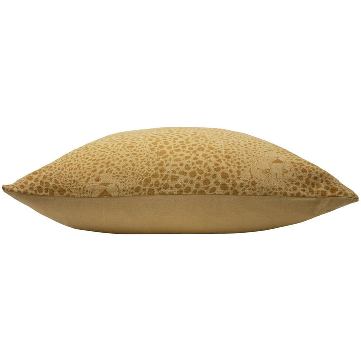 Hidden Cheetah Animal Print Honey Cushion Covers 20'' x 20'' -  - Ideal Textiles