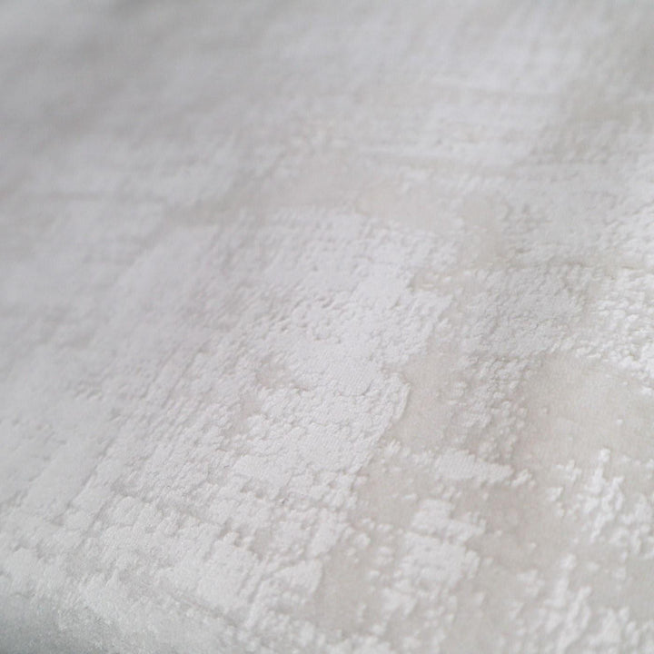 FABRIC SAMPLE - Azurite Ivory Velour 144 -  - Ideal Textiles