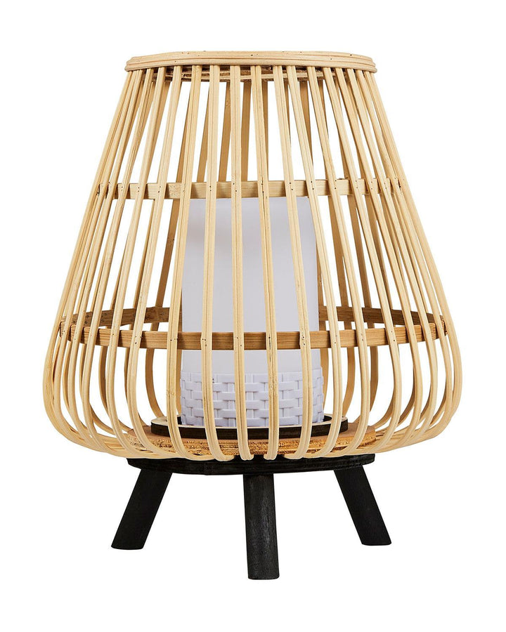 Bamboo and plywood Catalina LED Lantern - Ideal
