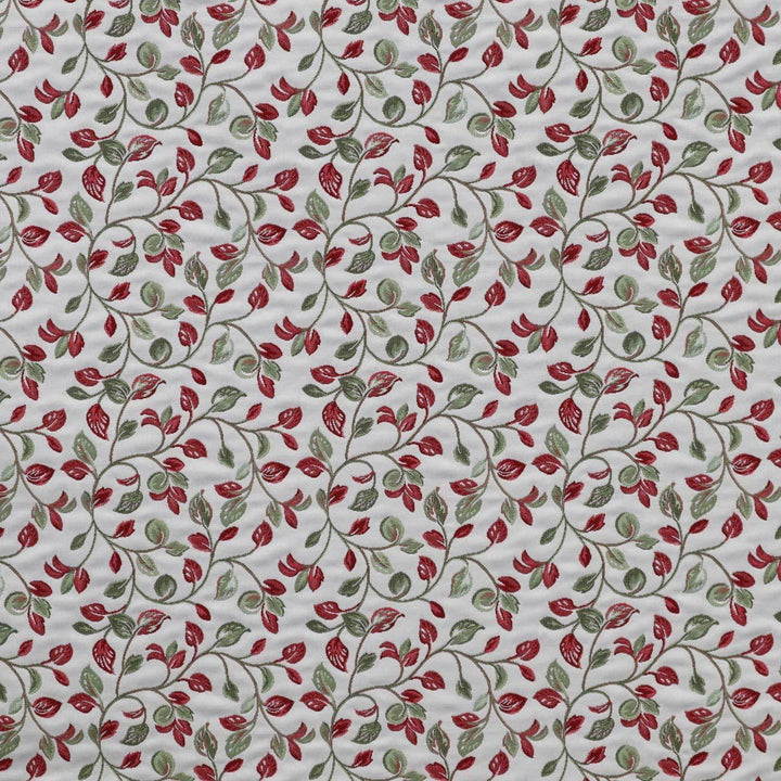 FABRIC SAMPLE - Clarice Cherry Woven Jacquard -  - Ideal Textiles
