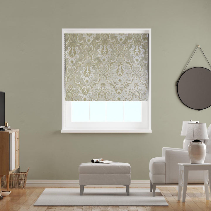 Riga Natural Made To Measure Roman Blind -  - Ideal Textiles