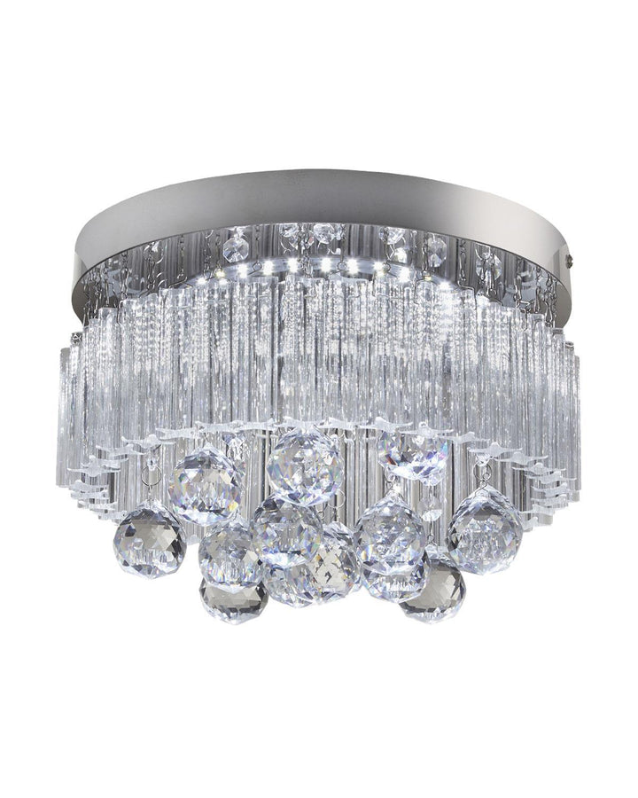 Oscar LED Ceiling Fitting Crystal - Ideal