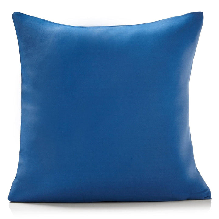 Essential Plain Woven Blue Cushion Cover 18" x 18" -  - Ideal Textiles