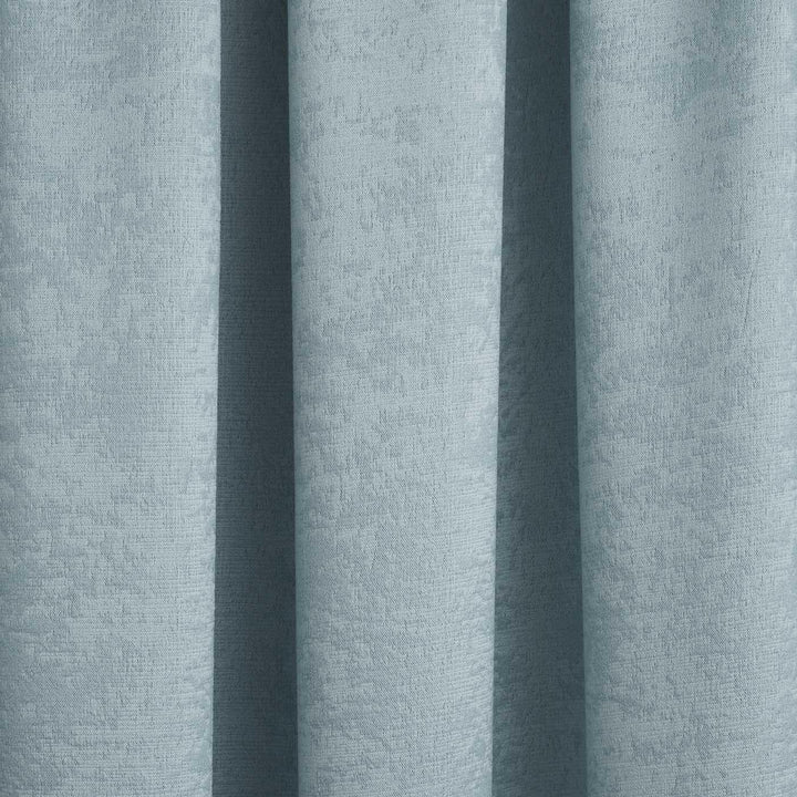 Galaxy Thermal Block Out Tape Top Curtains Duck Egg -  - Ideal Textiles