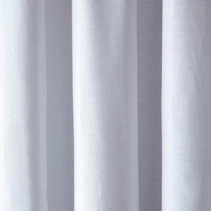 Dijon Thermal Blackout Tape Top Curtains White - Ideal