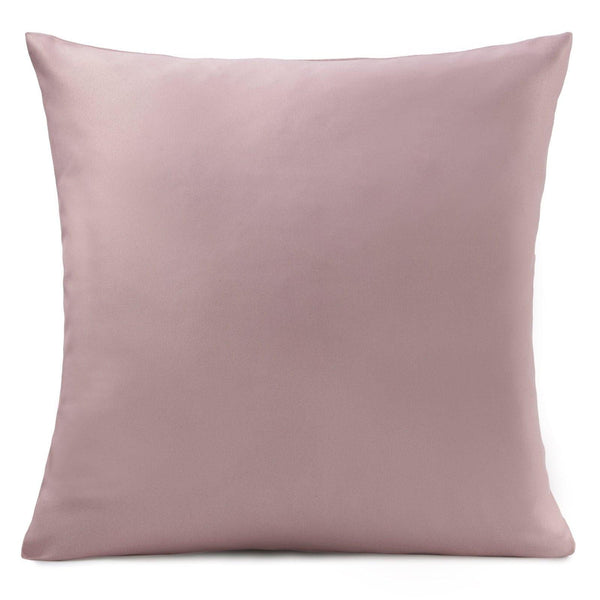 Essential Plain Woven Pink Cushion Cover 18" x 18" -  - Ideal Textiles