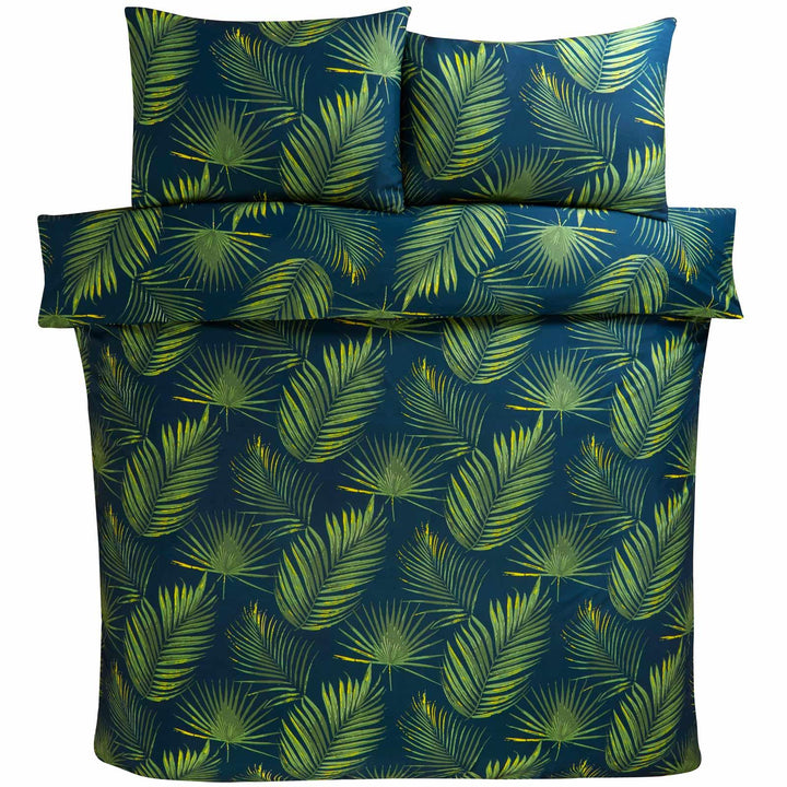 So Soft Palma Green Duvet Cover Set - Ideal