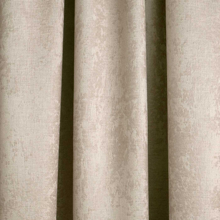Galaxy Thermal Block Out Tape Top Curtains Natural -  - Ideal Textiles