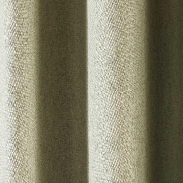 Dijon Blackout Thermal Tape Top Curtains Green -  - Ideal Textiles