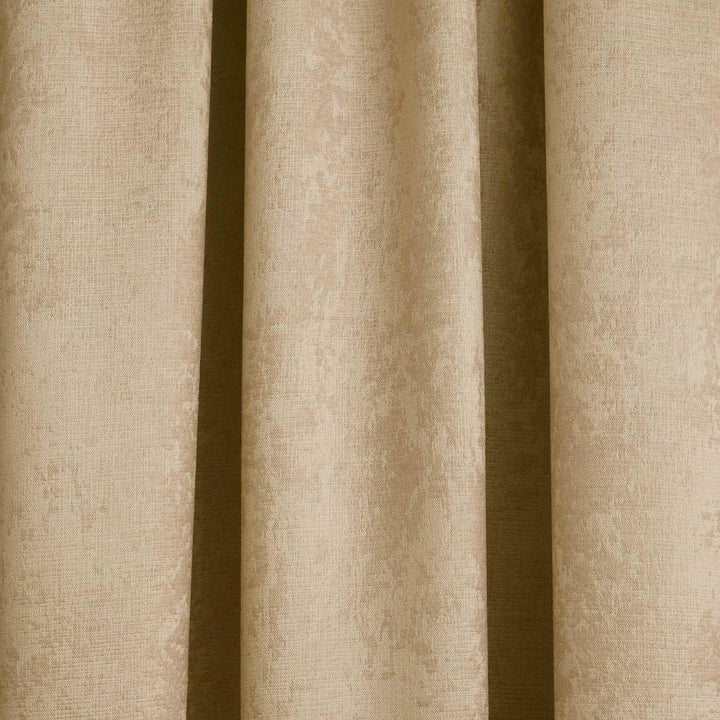 Galaxy Thermal Block Out Tape Top Curtains Ochre -  - Ideal Textiles