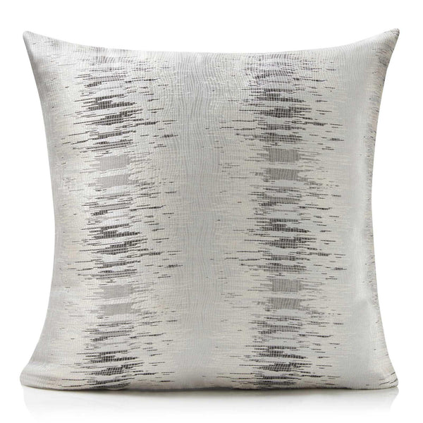 Reflections Jacquard Silver Cushion Cover 22" x 22" -  - Ideal Textiles