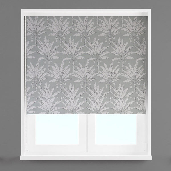 Palm House Mist Made To Measure Roman Blind -  - Ideal Textiles