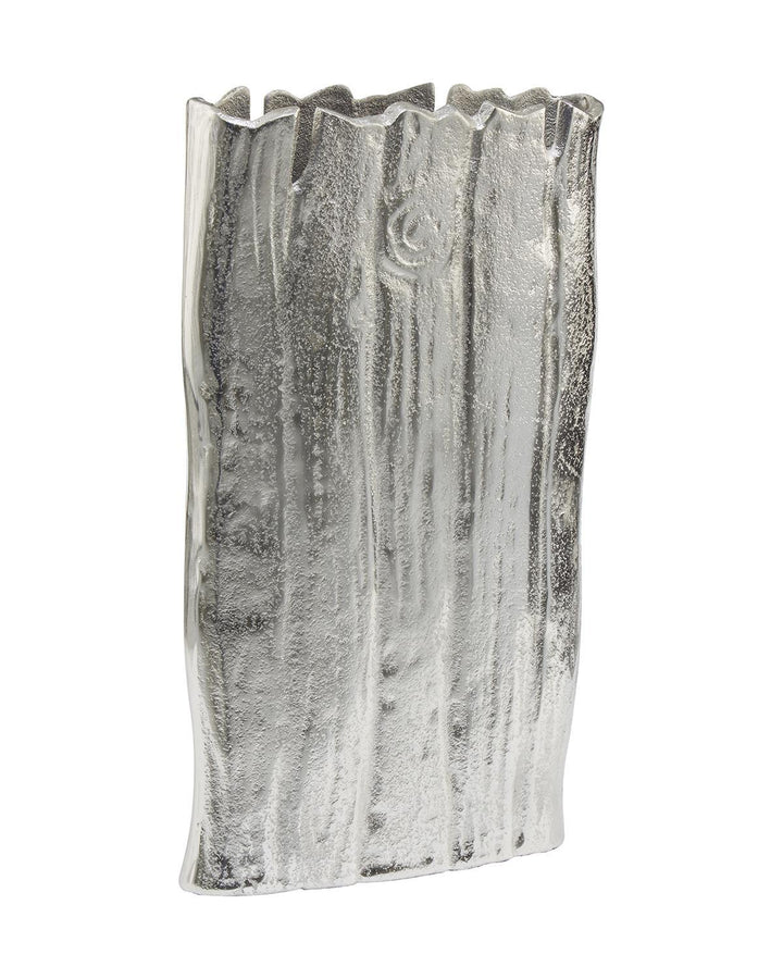 Luss Large Silver Textured Vase - Ideal