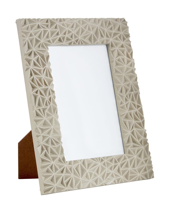 Textured Grain Box Photo Frame in Black and White - Ideal