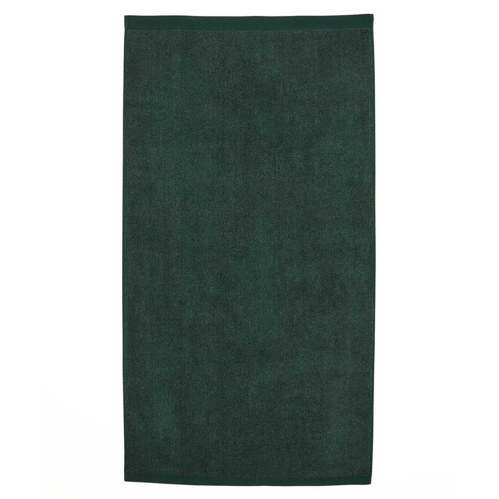 Abode Eco Friendly Recycled Deep Green Towels - Ideal