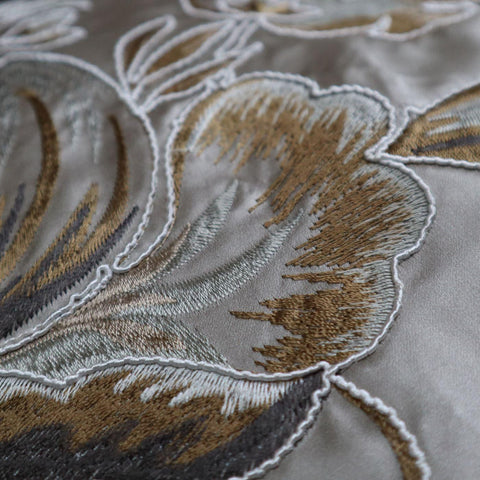 Florentina Pewter Made To Measure Curtains -  - Ideal Textiles