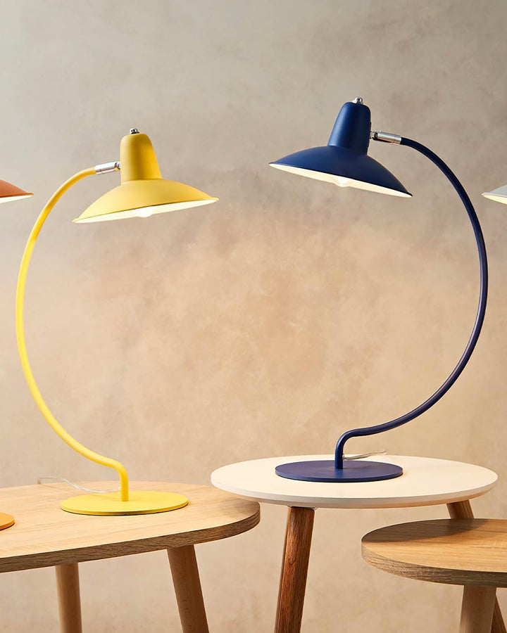 Yellow Charlie Desk Lamp - Ideal