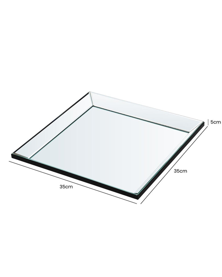 Grace Bevelled Edge Small Wall Mirror - Ideal