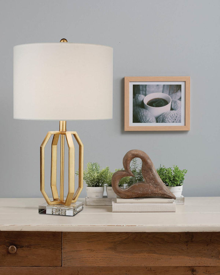 Beatrice Table Lamp Gold - Ideal
