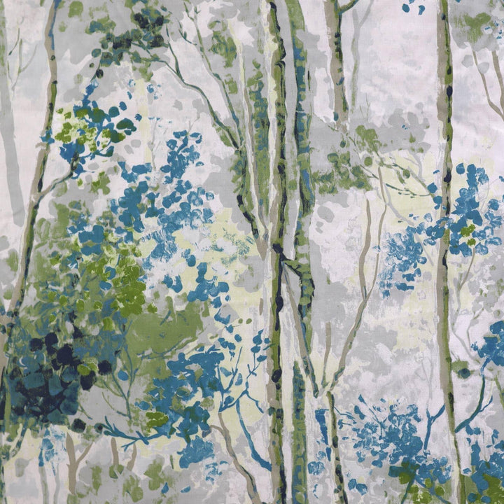 FABRIC SAMPLE - Silver Birch Larkspur -  - Ideal Textiles