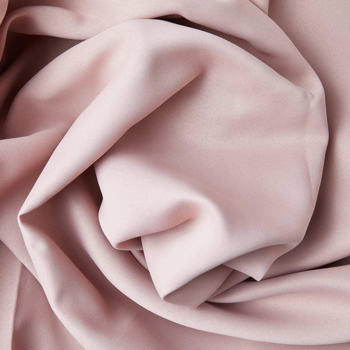 Cali Plain Thermal Blackout Tape Top Curtains Blush Pink -  - Ideal Textiles