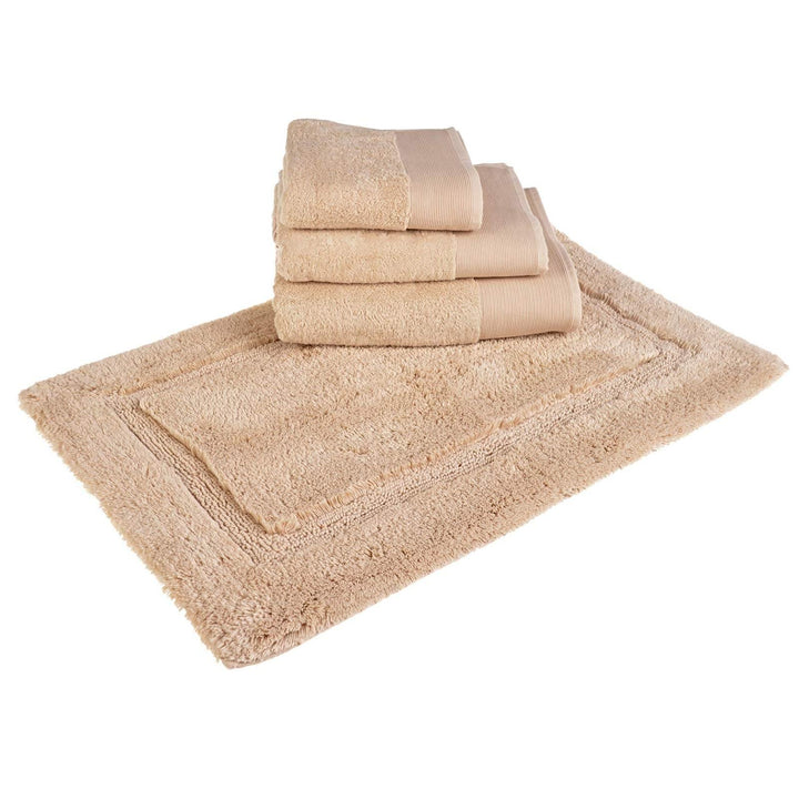 Marlborough Bamboo Blend Bath Mat Sand -  - Ideal Textiles