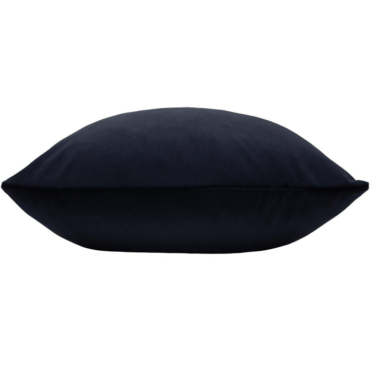 Sunningdale Plain Velvet Midnight Cushion Covers 20'' x 20'' -  - Ideal Textiles
