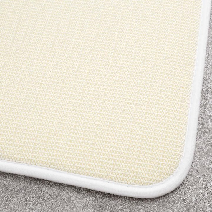Anti-Bacterial Bath & Pedestal Mat Set White -  - Ideal Textiles