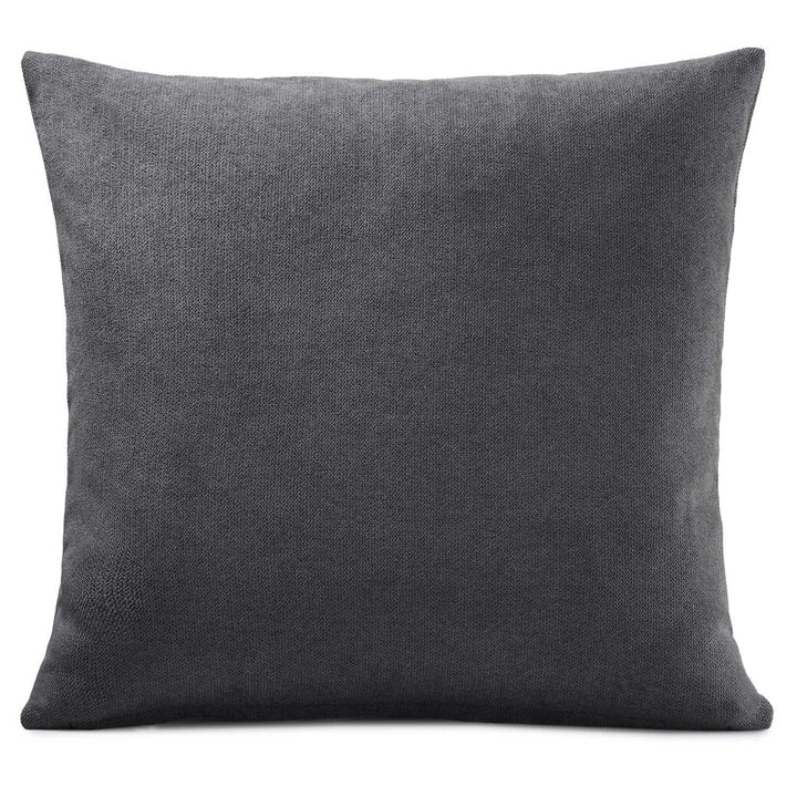Velvet Chenille Slate Cushion Cover 18" x 18" -  - Ideal Textiles