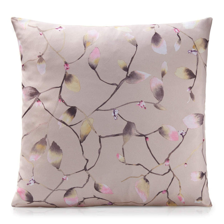 Blossom Bud Floral Pink Cushion Cover 18" x 18" -  - Ideal Textiles