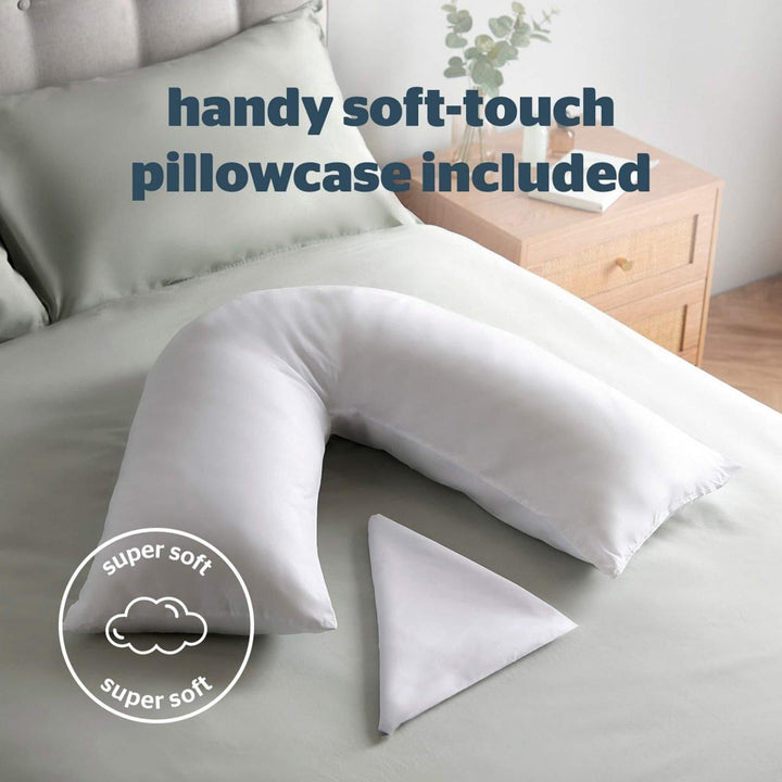 Silentnight V Shaped Support Pillow -  - Ideal Textiles