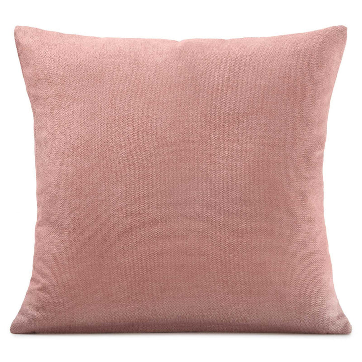 Velvet Chenille Blush Cushion Cover 18" x 18" -  - Ideal Textiles