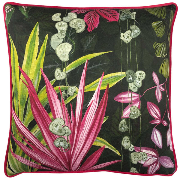 Veadeiros Botanical Pink Cushion Cover 17" x 17" - Ideal