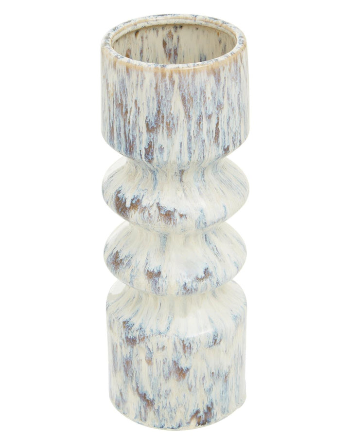 Large Shyla Geometric Speckled Vase - Ideal